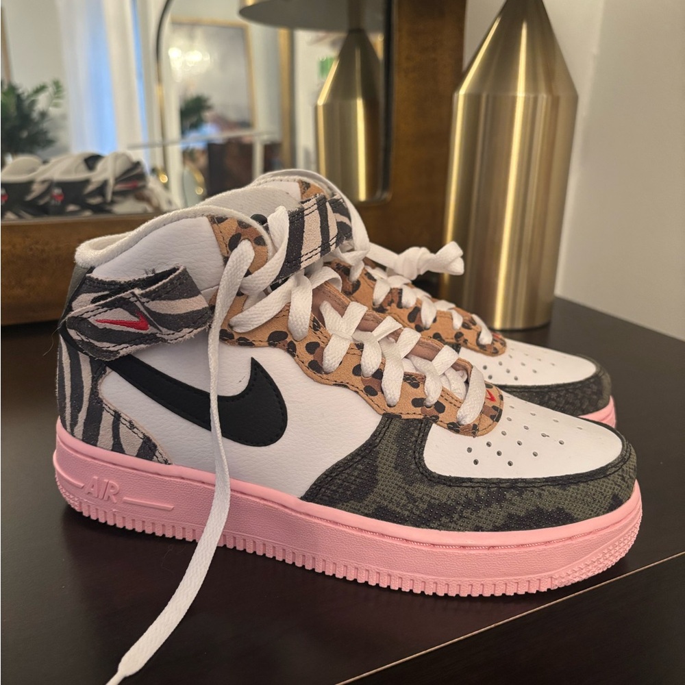 Nike Air Force 1 Mid Animal Instinct- NEW